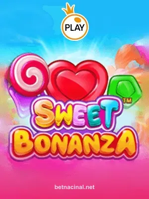 Imagem do jogo Sweet Bonanza no Bet Nacional